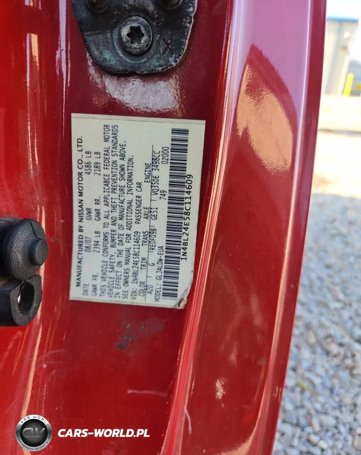 2008 Nissan Altima 3.5Se VIN:1N4BL24E58C114609 - 12
