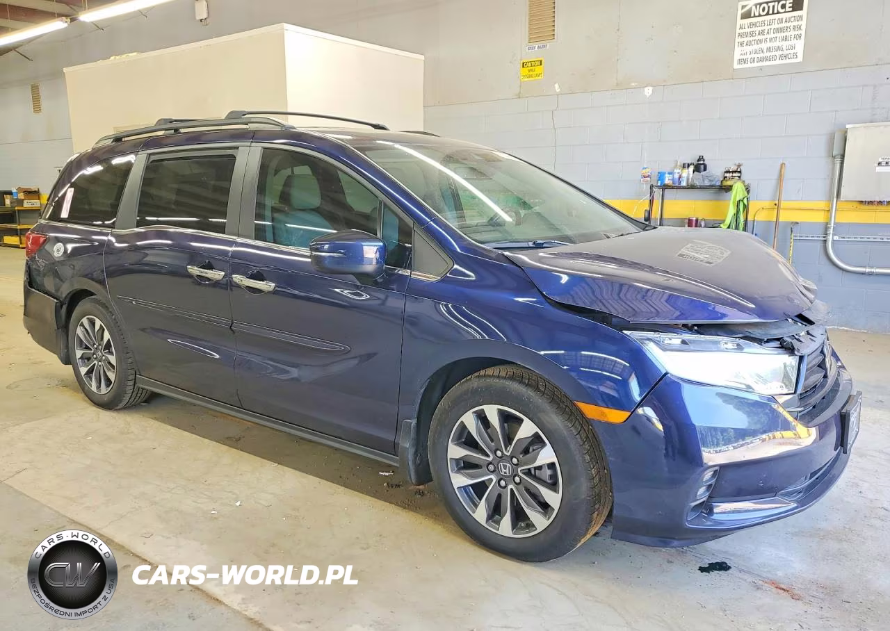 2022 Honda Odyssey Exl VIN:5FNRL6H7XNB040291 - 4
