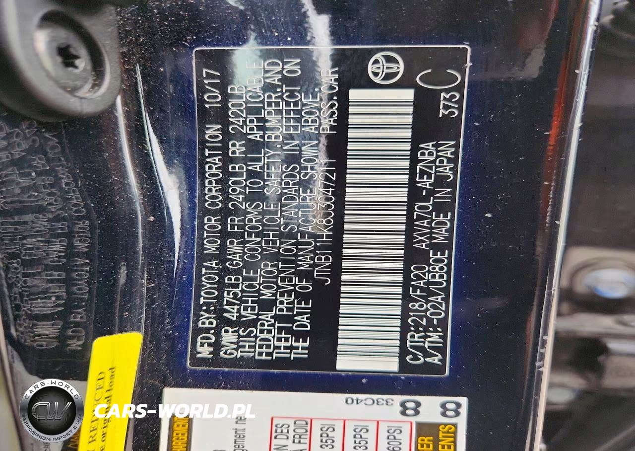 2018 Toyota Camry Le VIN:JTNB11HK8J3047211 - 13