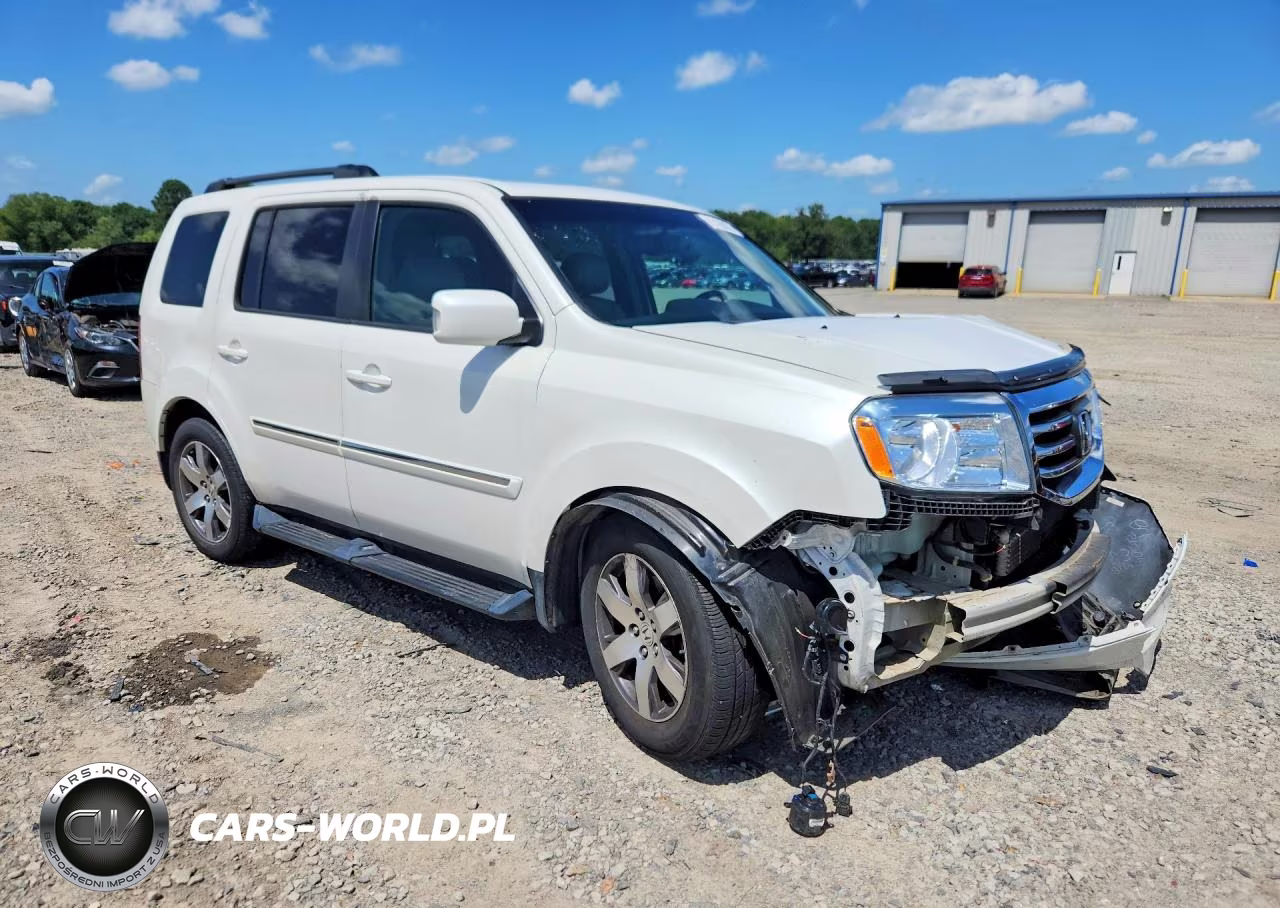2013 Honda Pilot Touring VIN:5FNYF4H99DB059714 - 4