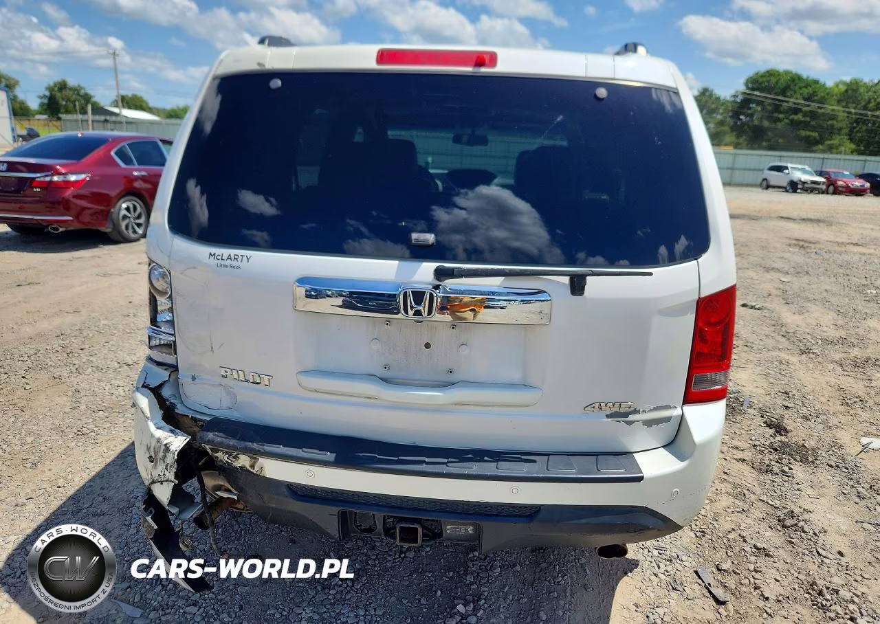 2013 Honda Pilot Touring VIN:5FNYF4H99DB059714 - 6