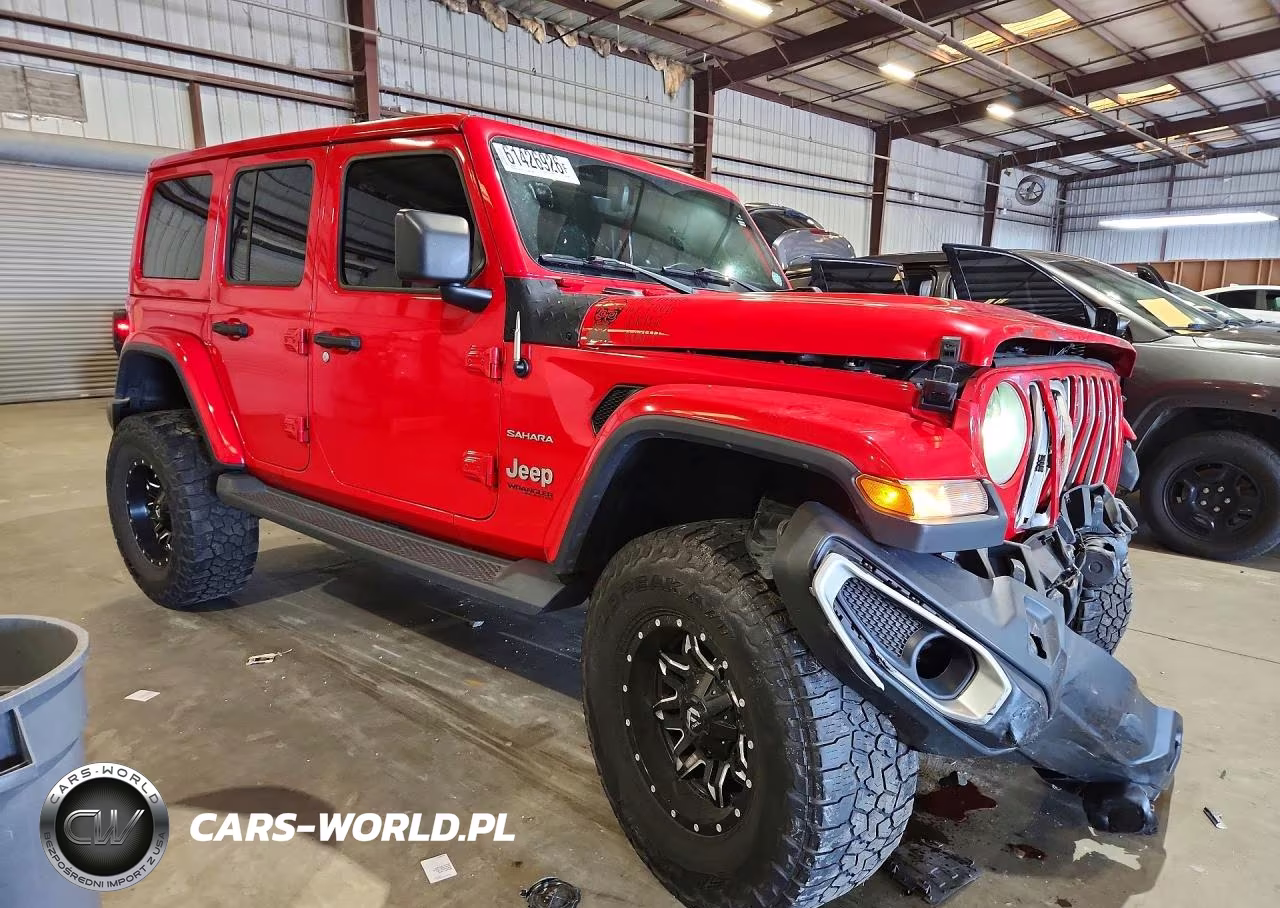 2020 Jeep Wrangler Unlimited Sahara VIN:1C4HJXENXLW206814 - 4
