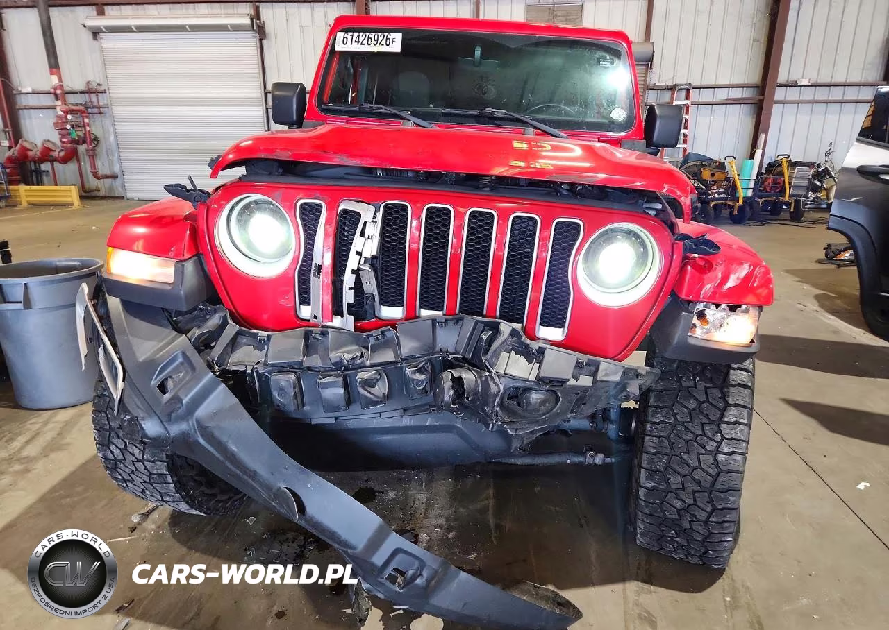 2020 Jeep Wrangler Unlimited Sahara VIN:1C4HJXENXLW206814 - 5
