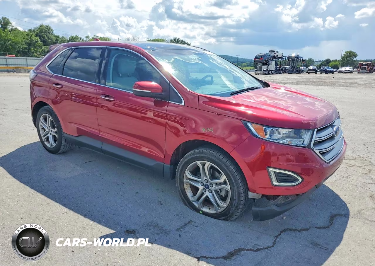 2017 Ford Edge Titanium VIN:2FMPK3K9XHBB21694 - 4