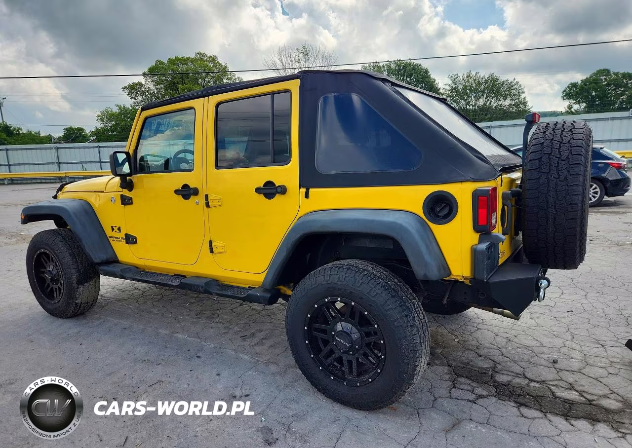 2008 Jeep Wrangler Unlimited X VIN:1J4GA39178L501500 - 2