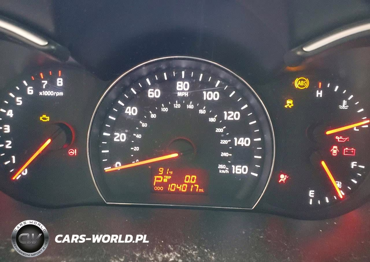 2014 Kia Sorento Lx VIN:5XYKT3A61EG444669 - 9