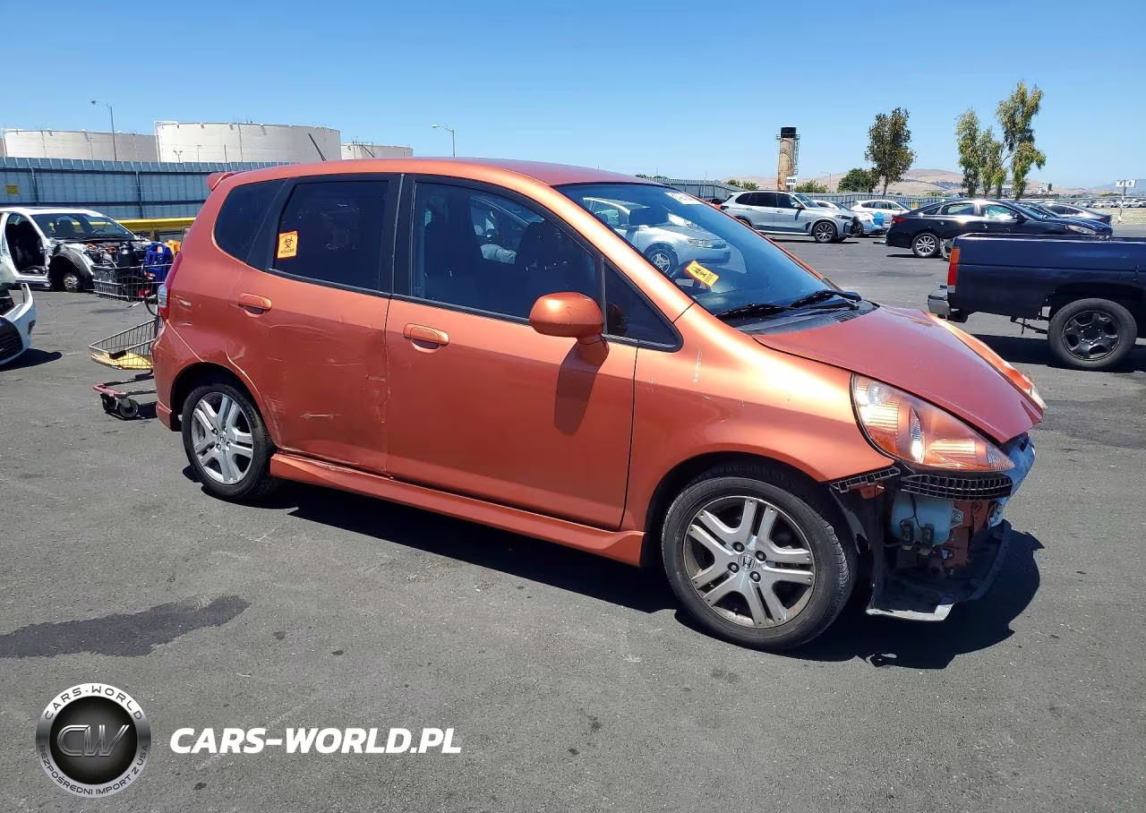 2008 Honda Fit Sport VIN:JHMGD38688S051144 - 4