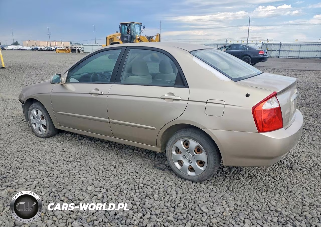 2006 Kia Spectra Ex VIN:KNAFE121365359780 - 2