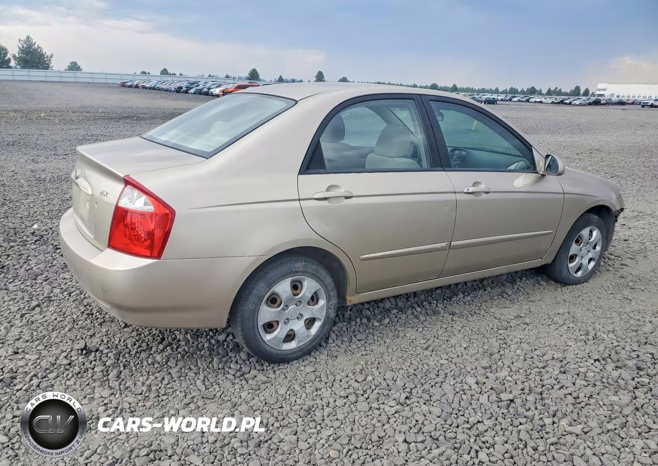 2006 Kia Spectra Ex VIN:KNAFE121365359780 - 3
