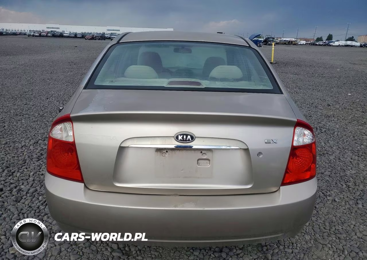 2006 Kia Spectra Ex VIN:KNAFE121365359780 - 6