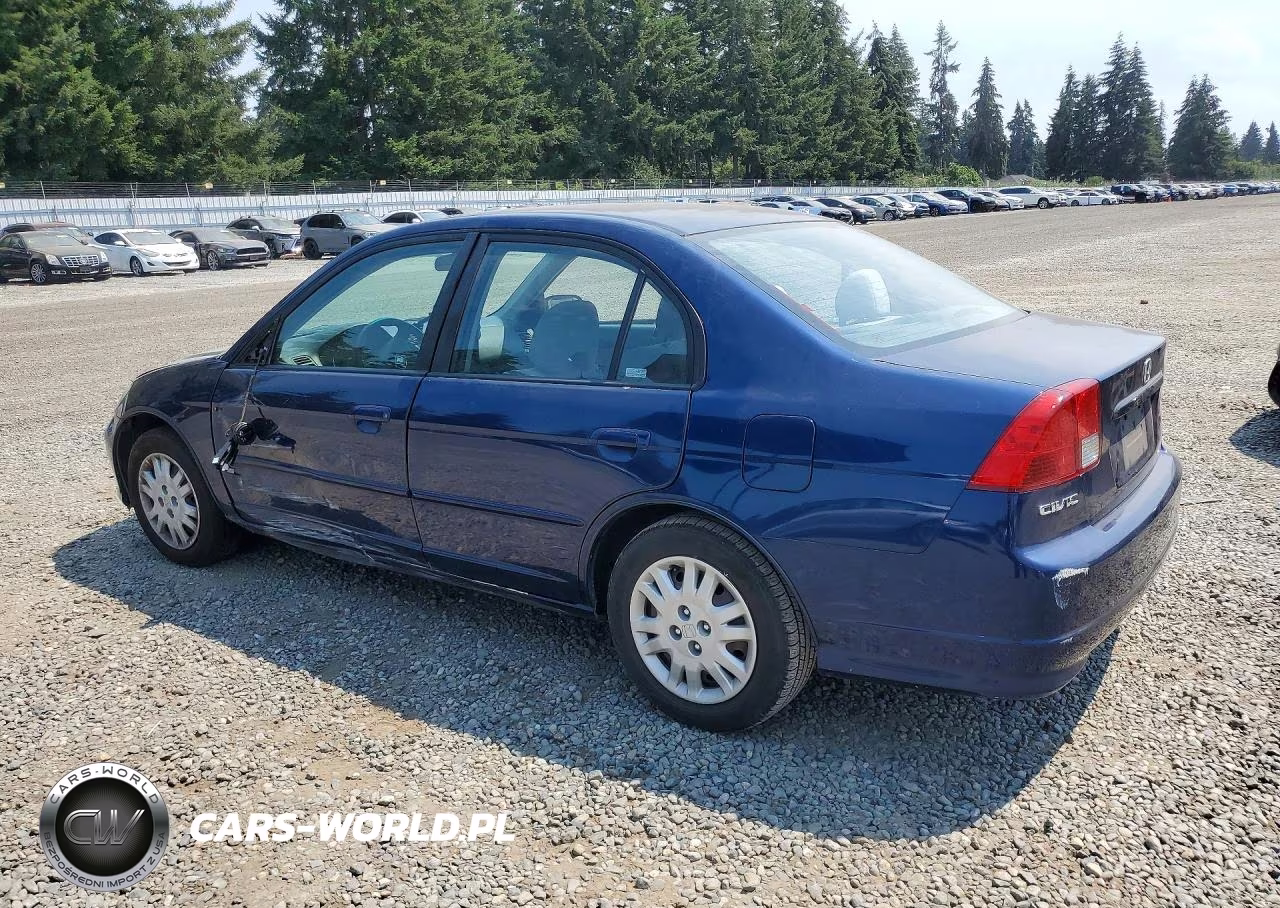 2005 Honda Civic Lx VIN:2HGES16555H604835 - 2