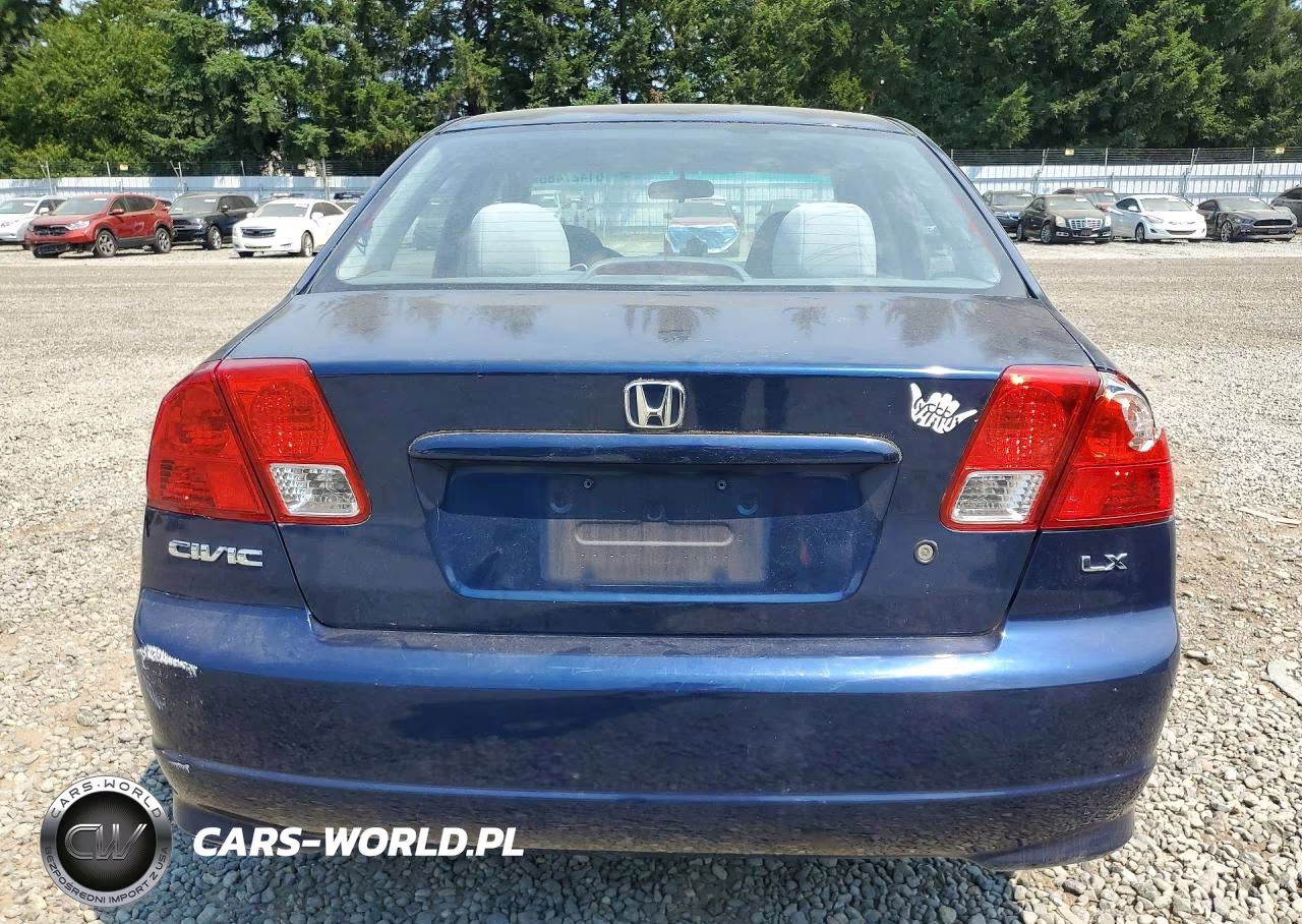 2005 Honda Civic Lx VIN:2HGES16555H604835 - 6