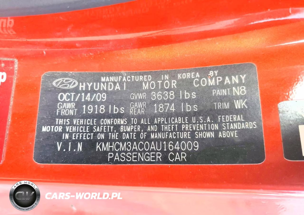 2010 Hyundai Accent Gs VIN:KMHCM3AC0AU164009 - 12