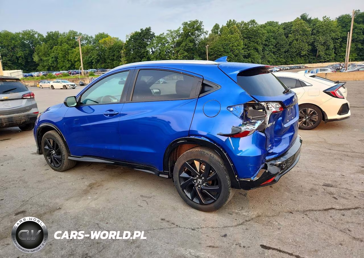 2021 Honda Hr-V Sport VIN:3CZRU6H16MM756439 - 2