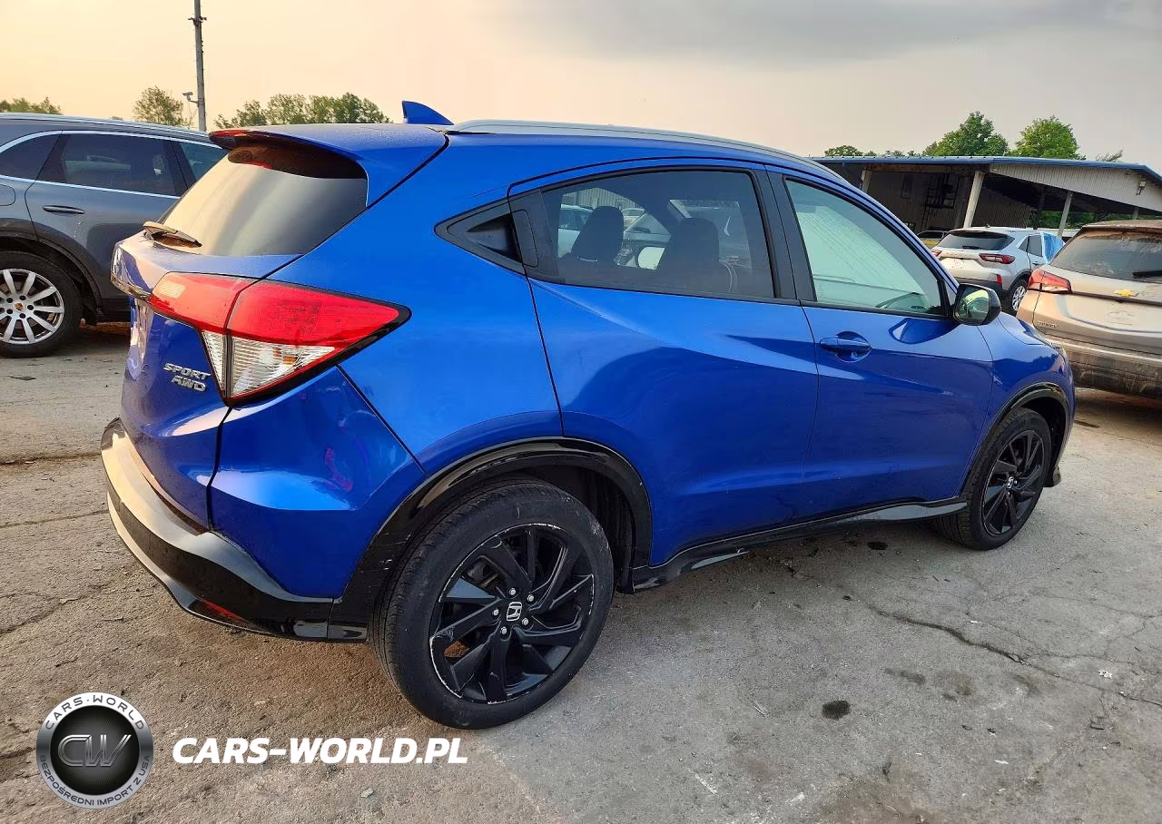 2021 Honda Hr-V Sport VIN:3CZRU6H16MM756439 - 3