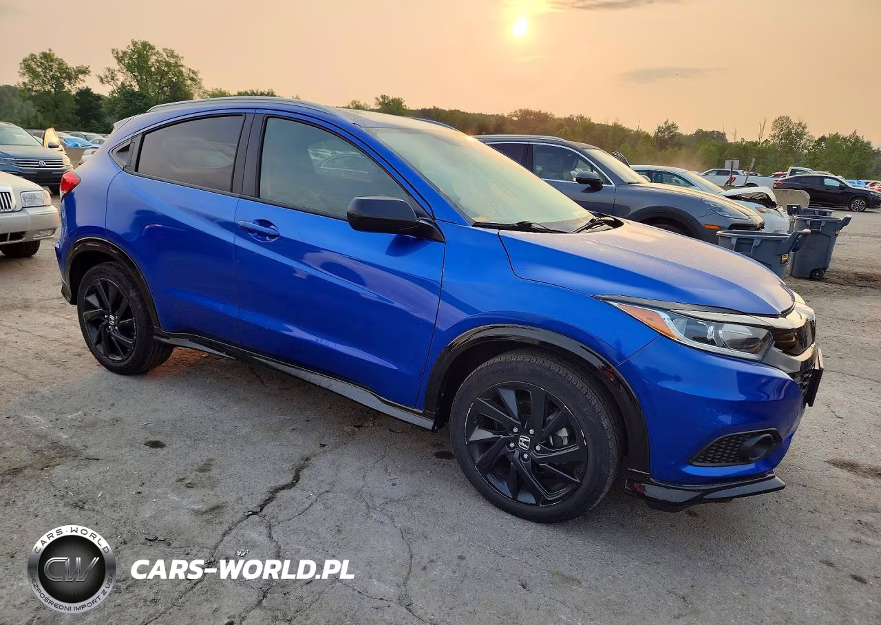 2021 Honda Hr-V Sport VIN:3CZRU6H16MM756439 - 4