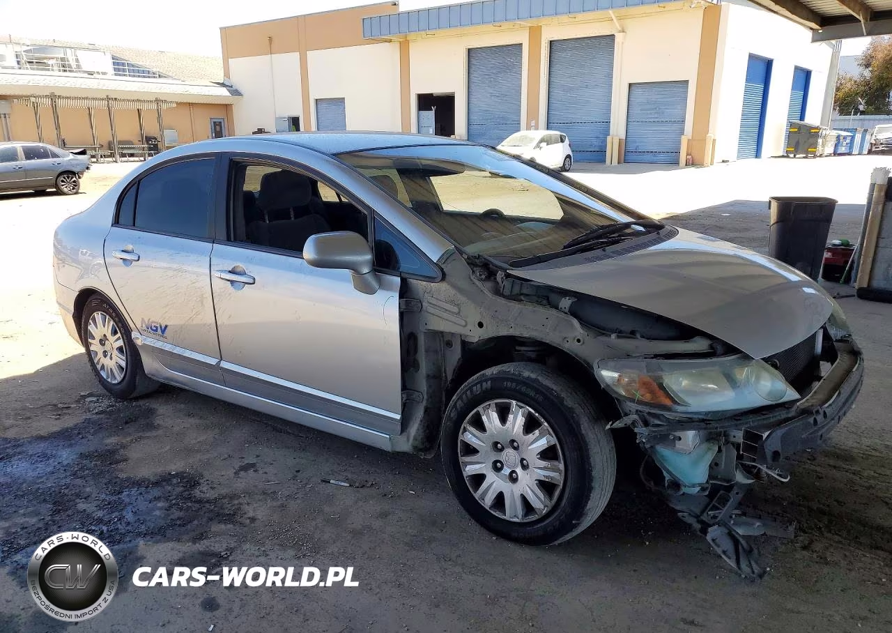 2009 Honda Civic Gx VIN:1HGFA46599L000996 - 4