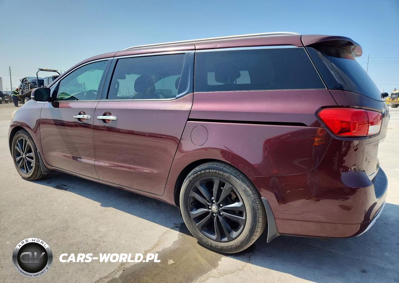 2015 Kia Sedona Sxl VIN:KNDME5C10F6051623 - 2