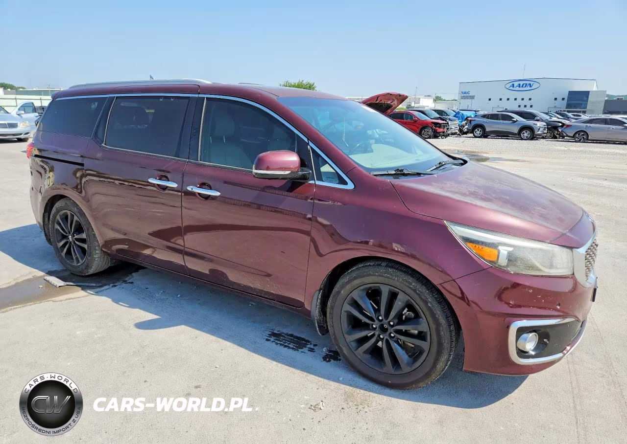 2015 Kia Sedona Sxl VIN:KNDME5C10F6051623 - 4