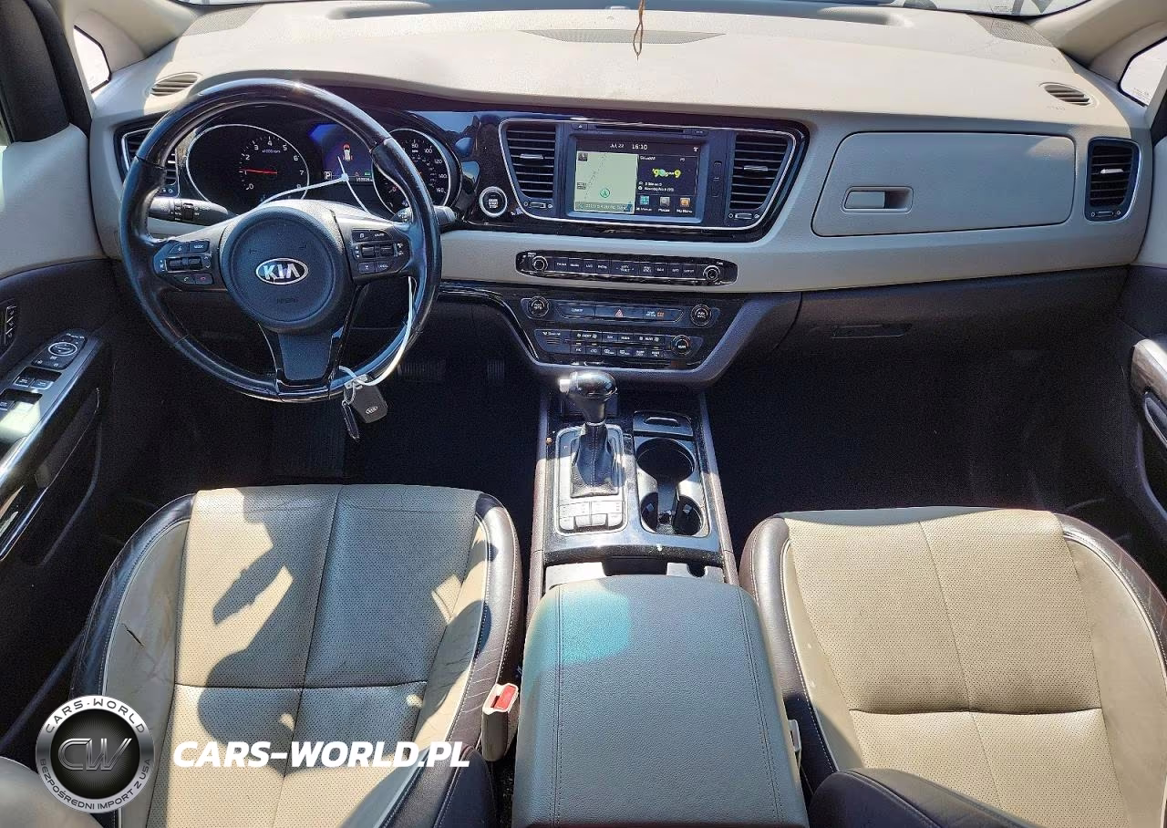 2015 Kia Sedona Sxl VIN:KNDME5C10F6051623 - 8
