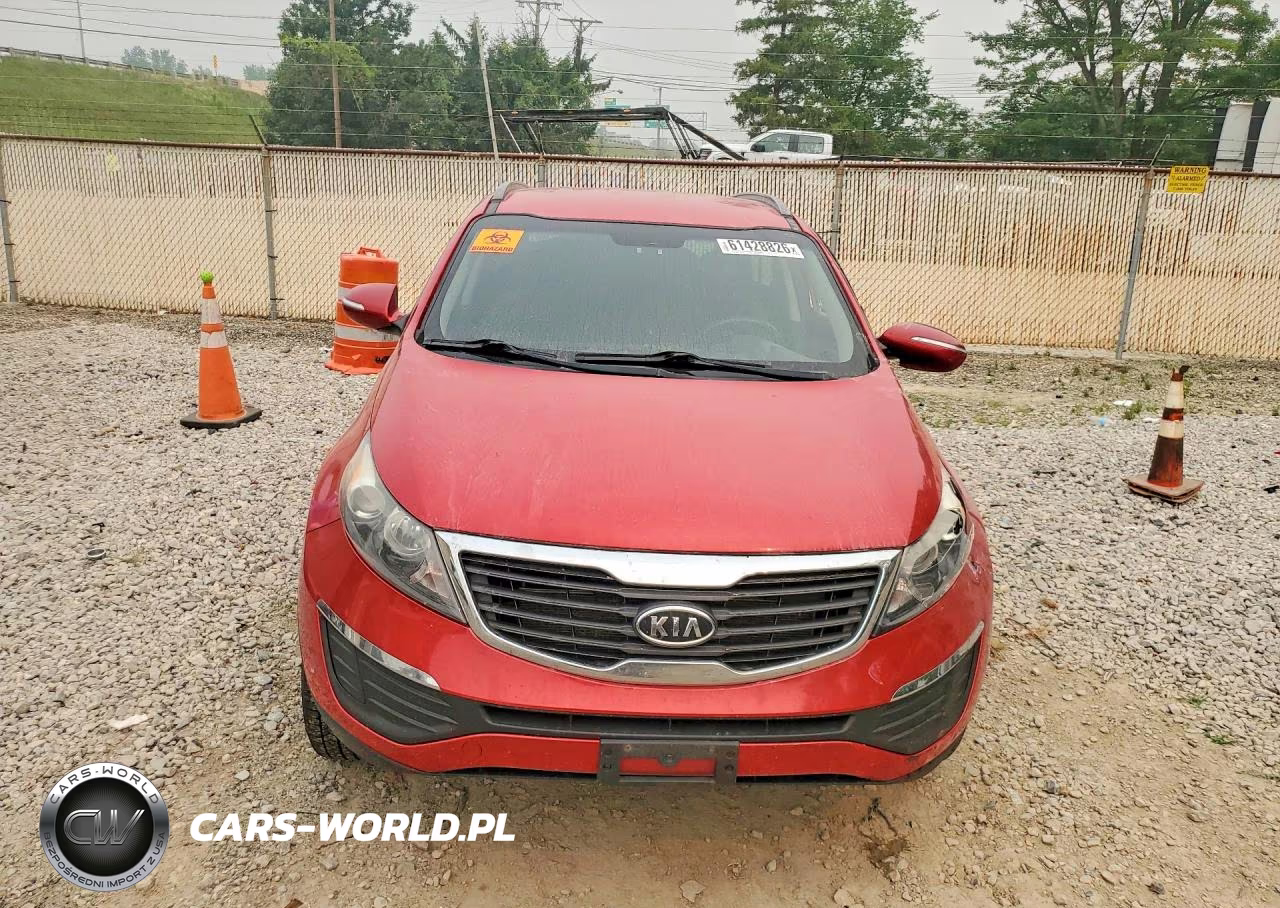 2012 Kia Sportage Lx VIN:KNDPB3A23C7297657 - 5