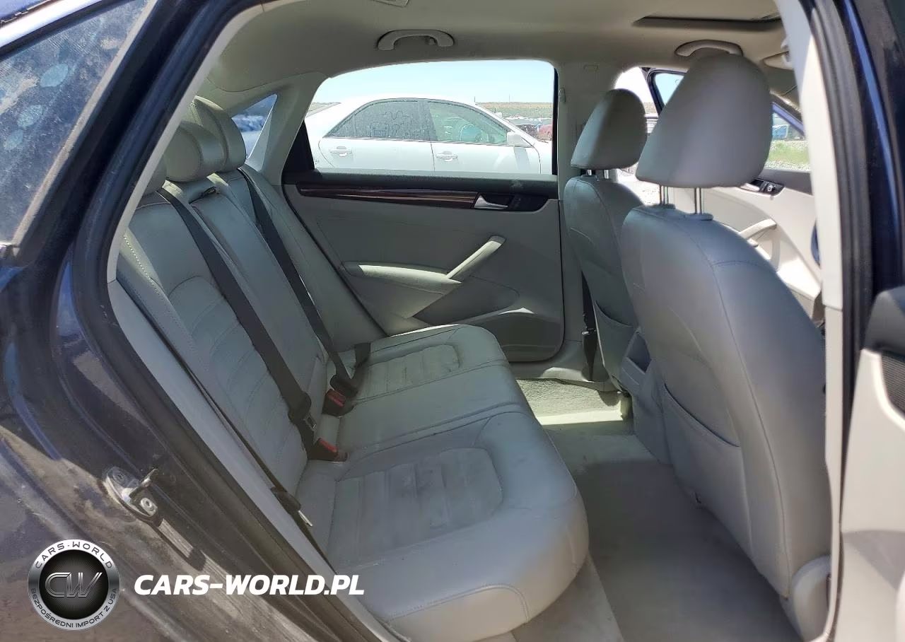 2012 Volkswagen Passat Sel VIN:1VWCN7A32CC029564 - 10