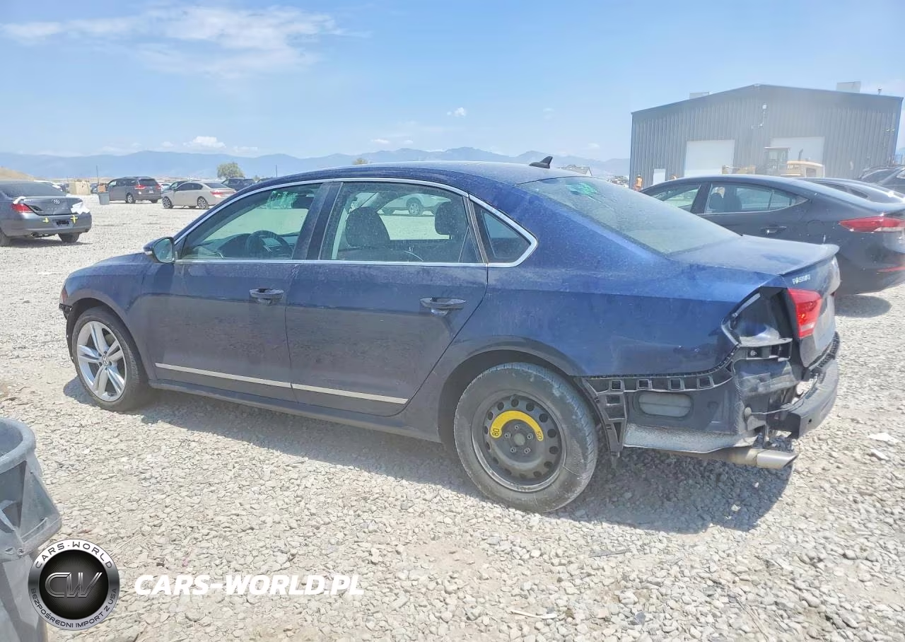2012 Volkswagen Passat Sel VIN:1VWCN7A32CC029564 - 2