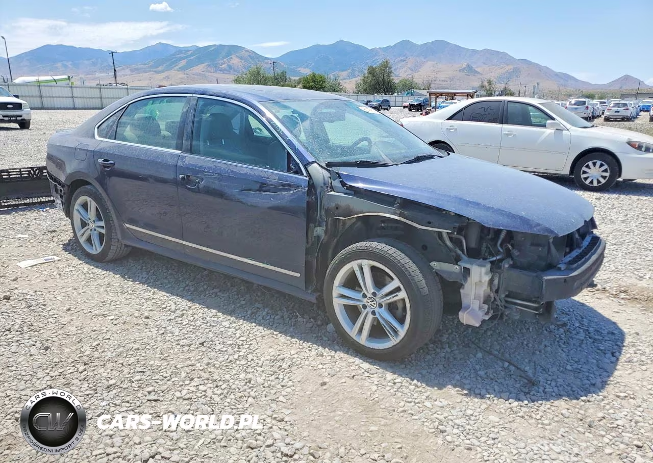 2012 Volkswagen Passat Sel VIN:1VWCN7A32CC029564 - 4
