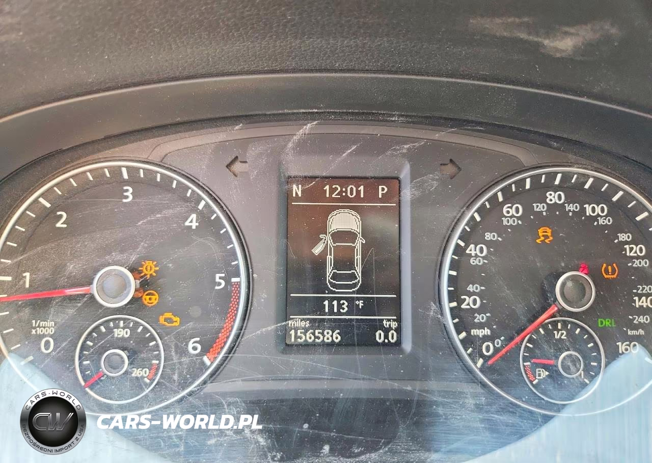 2012 Volkswagen Passat Sel VIN:1VWCN7A32CC029564 - 9
