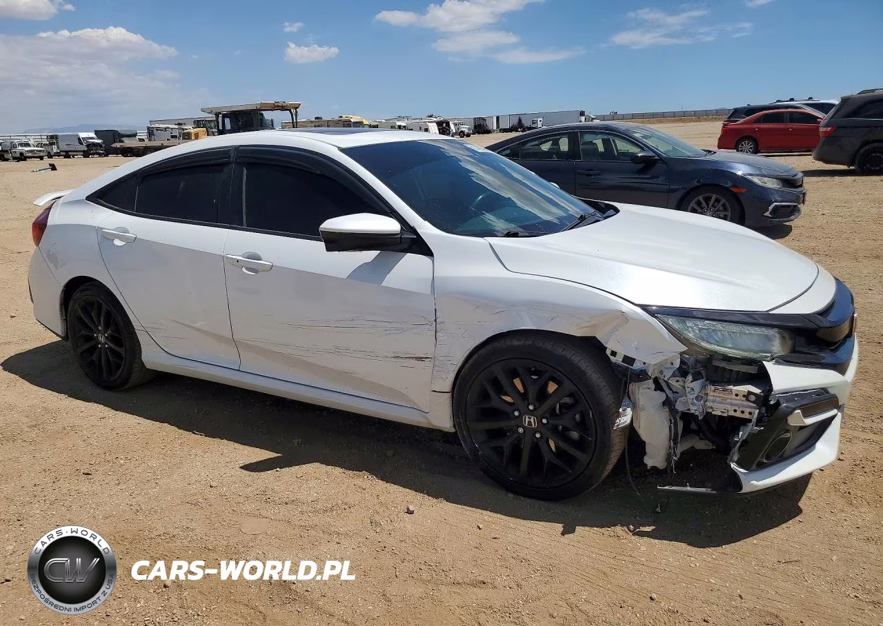 2020 Honda Civic Si VIN:2HGFC1E55LH707172 - 4