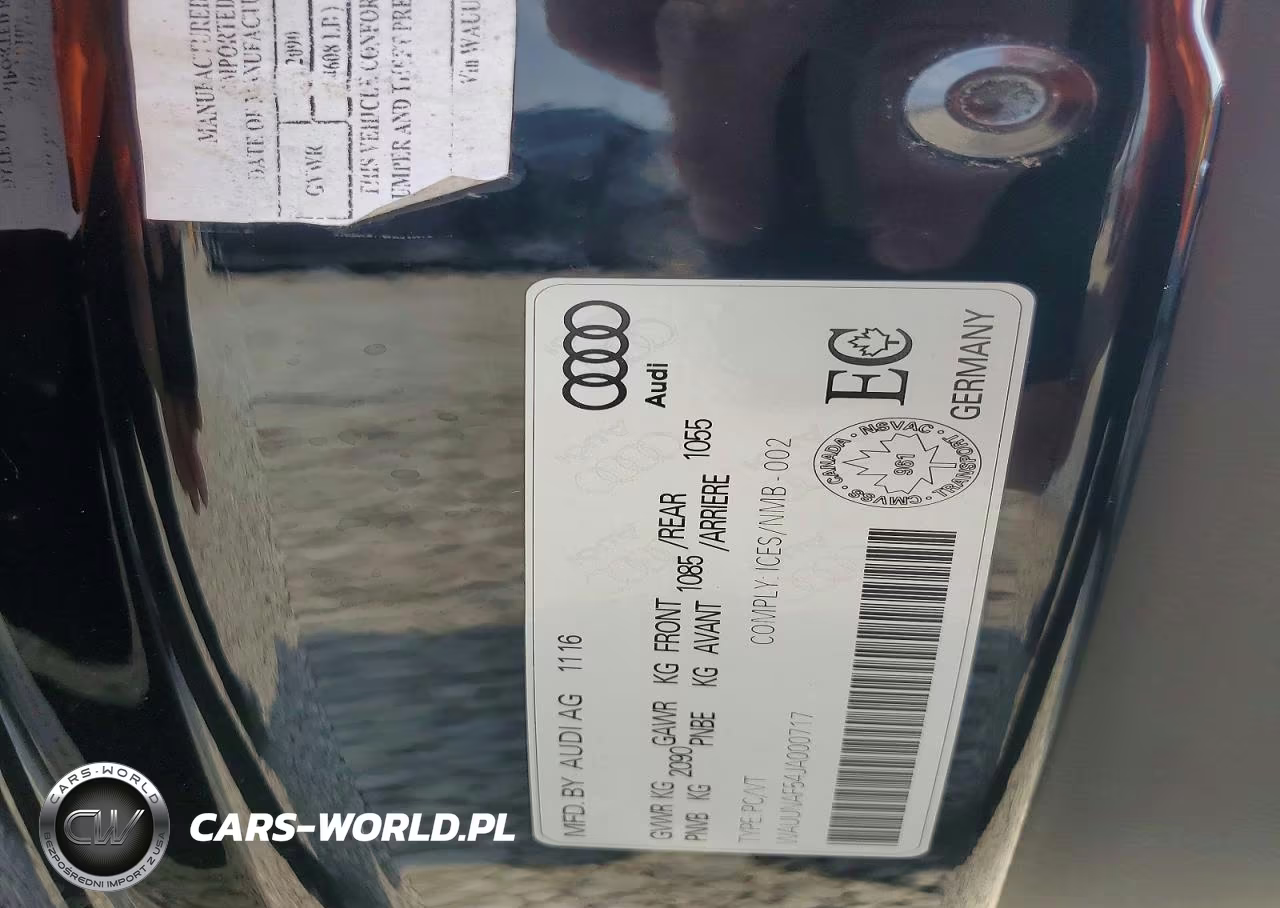2018 Audi A5 Prestige S-Line VIN:WAUUNAF54JA000717 - 12