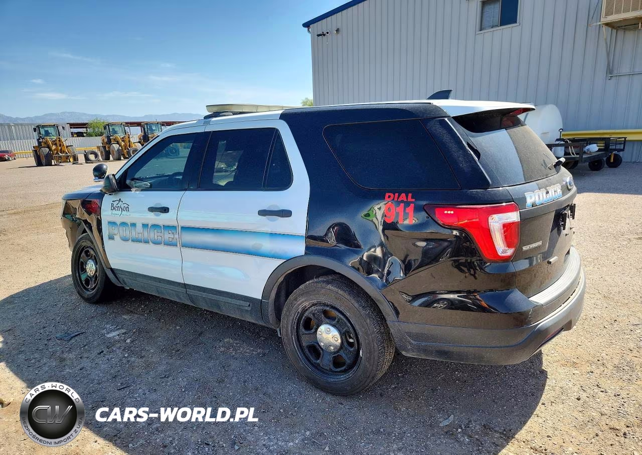 2019 Ford Explorer Police VIN:1FM5K8AR9KGA12200 - 2