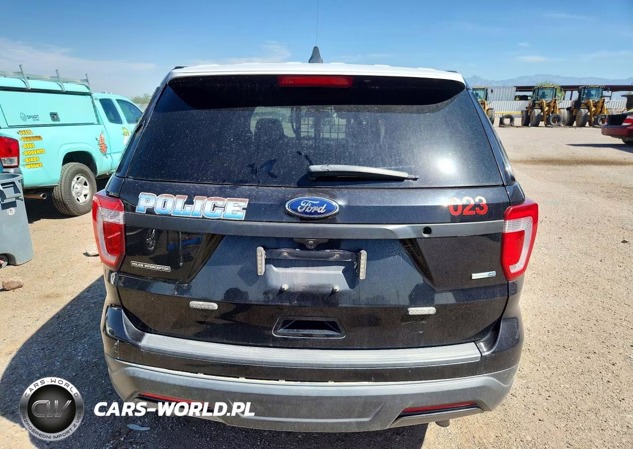 2019 Ford Explorer Police VIN:1FM5K8AR9KGA12200 - 6