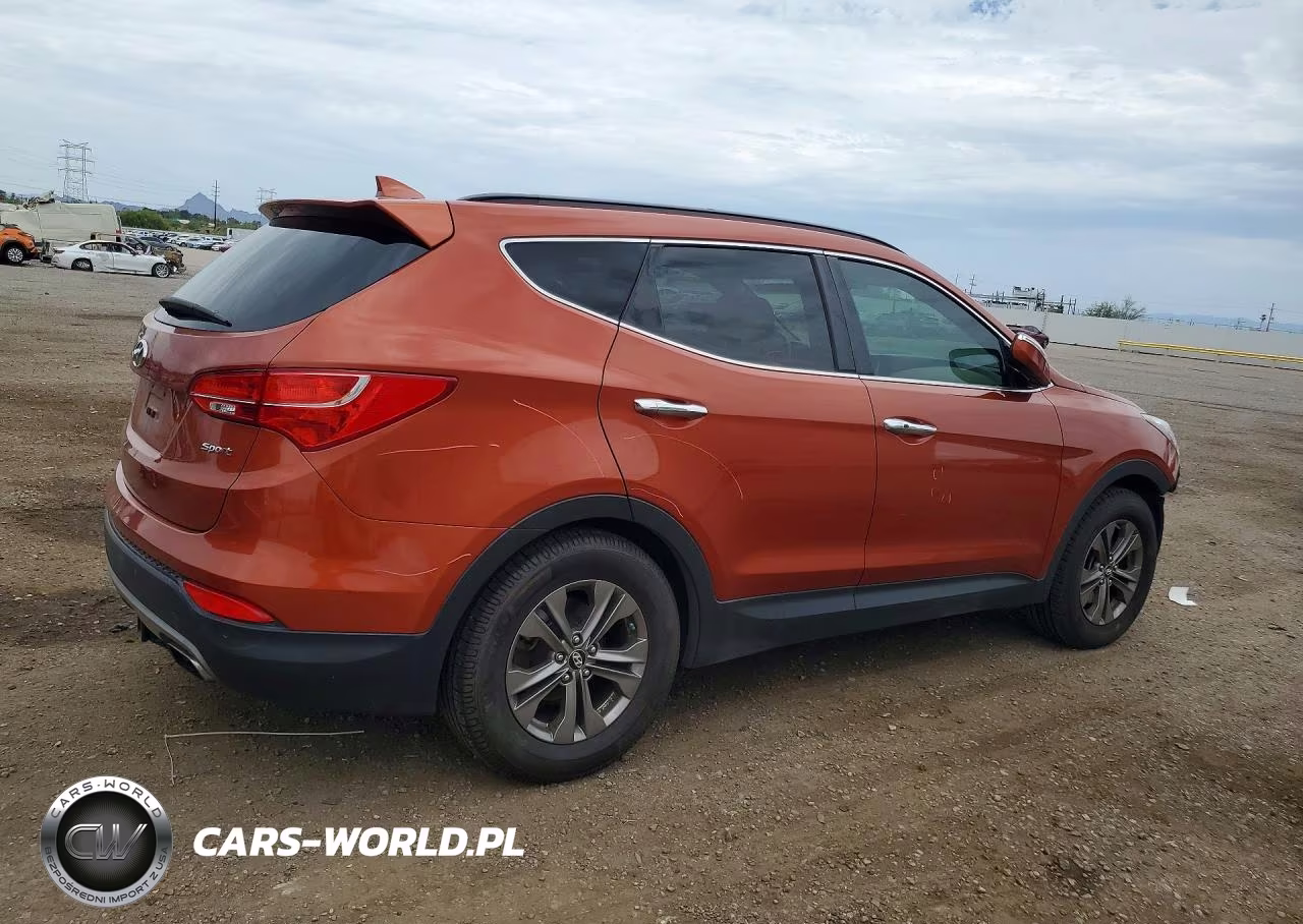 2014 Hyundai Santa Fe Sport 2.4L VIN:5XYZU3LB5EG229527 - 3