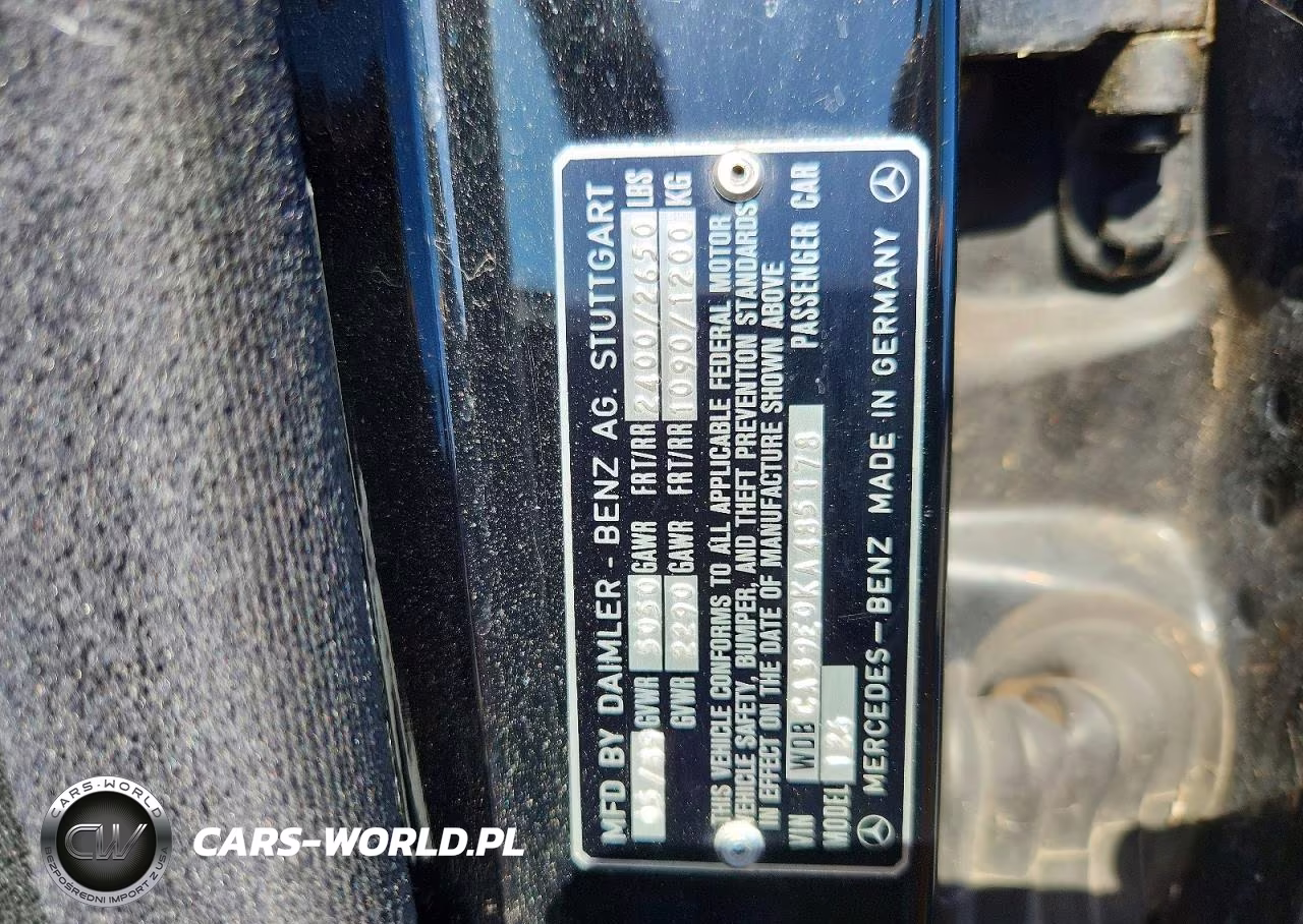1989 Mercedes-Benz 560 Sel VIN:WDBCA39E0KA485178 - 12