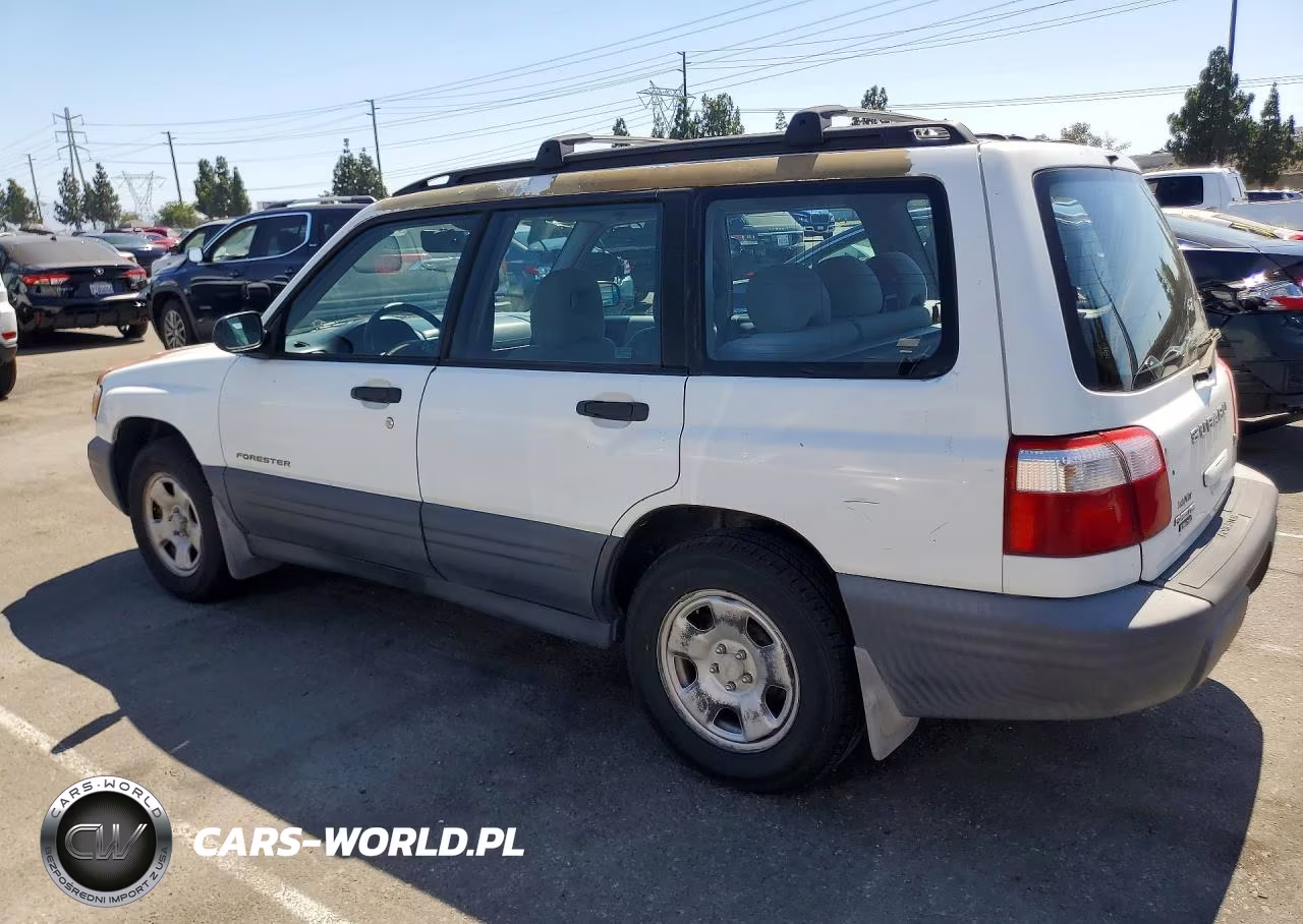 2002 Subaru Forester L VIN:JF1SF63522H749281 - 2