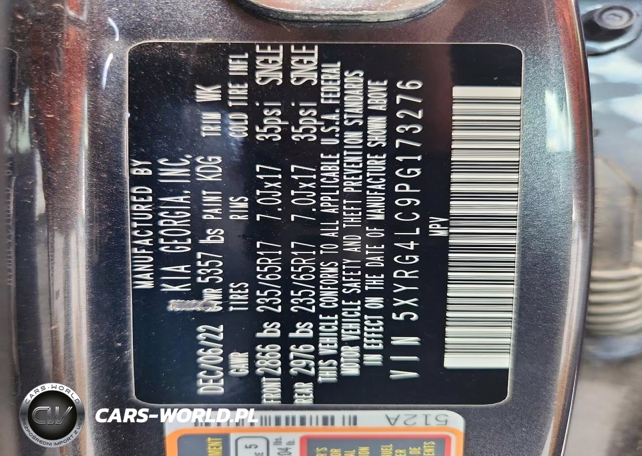 2023 Kia Sorento Lx VIN:5XYRG4LC9PG173276 - 13