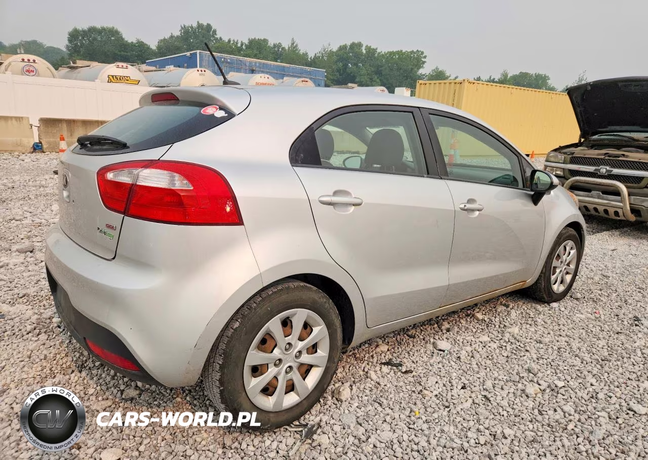 2014 Kia Rio Lx VIN:KNADM5A3XE6377321 - 3