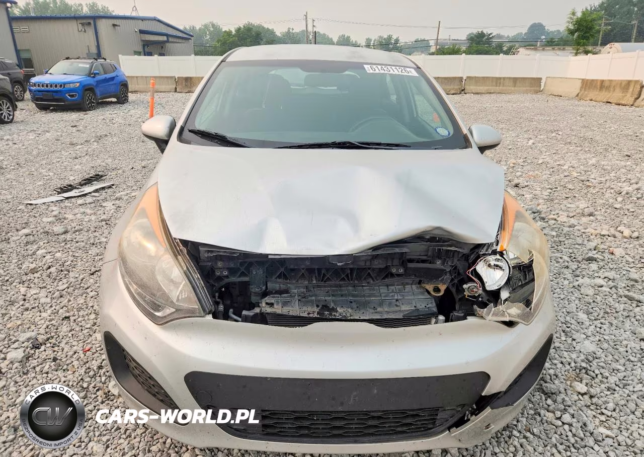 2014 Kia Rio Lx VIN:KNADM5A3XE6377321 - 5