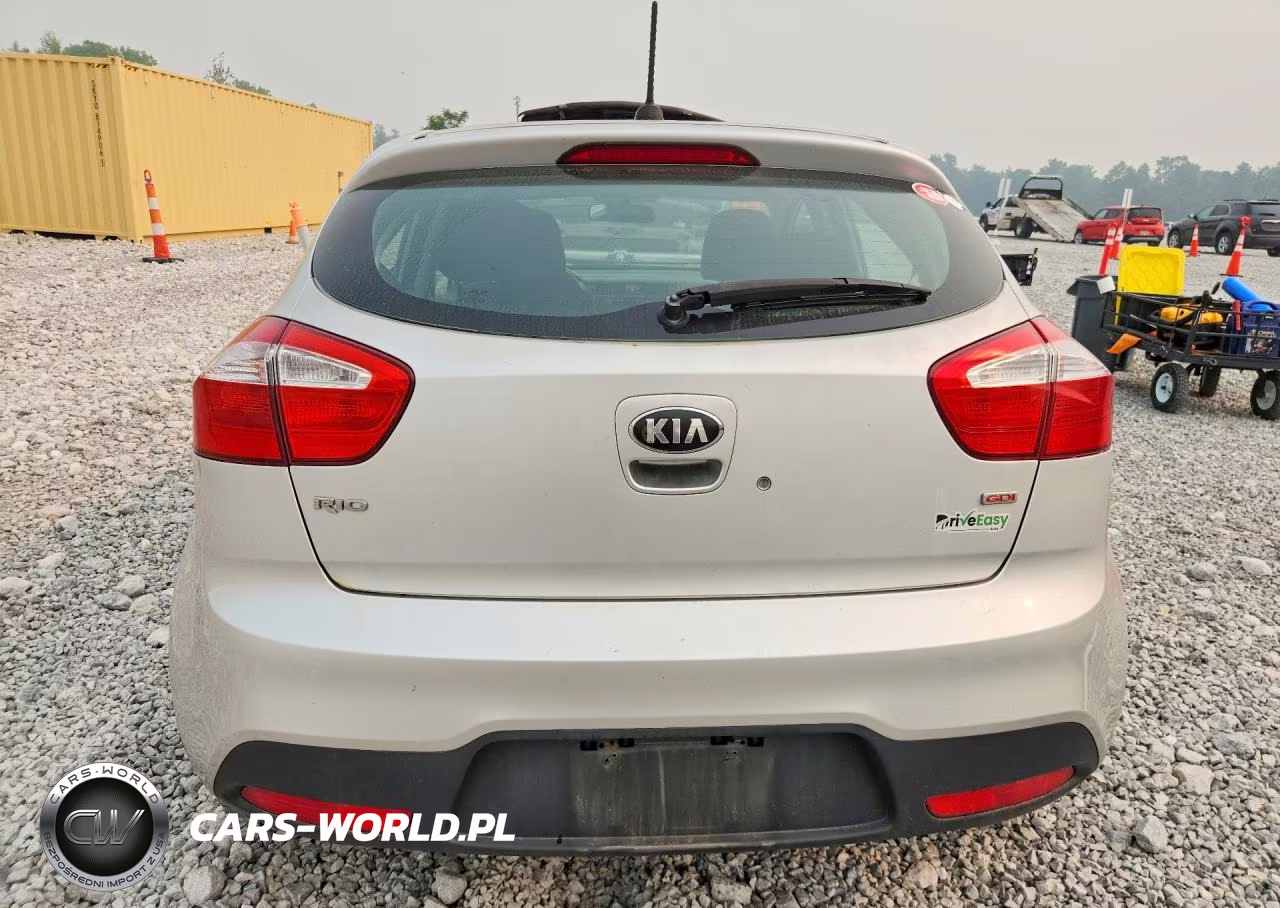 2014 Kia Rio Lx VIN:KNADM5A3XE6377321 - 6