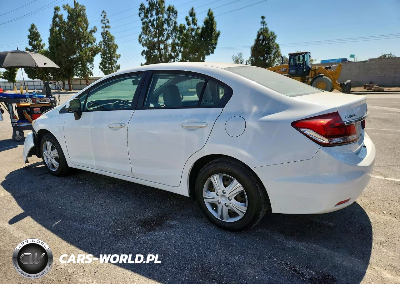 2013 Honda Civic Lx VIN:19XFB2F52DE293206 - 2
