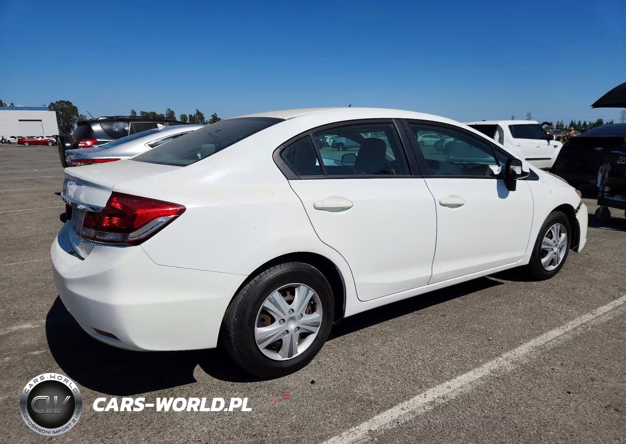 2013 Honda Civic Lx VIN:19XFB2F52DE293206 - 3