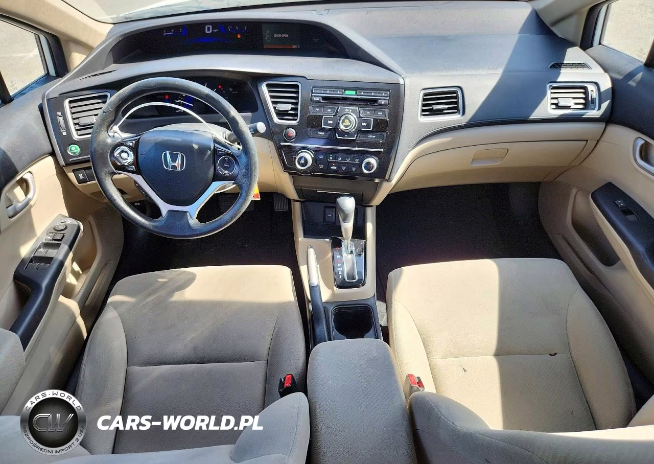 2013 Honda Civic Lx VIN:19XFB2F52DE293206 - 8