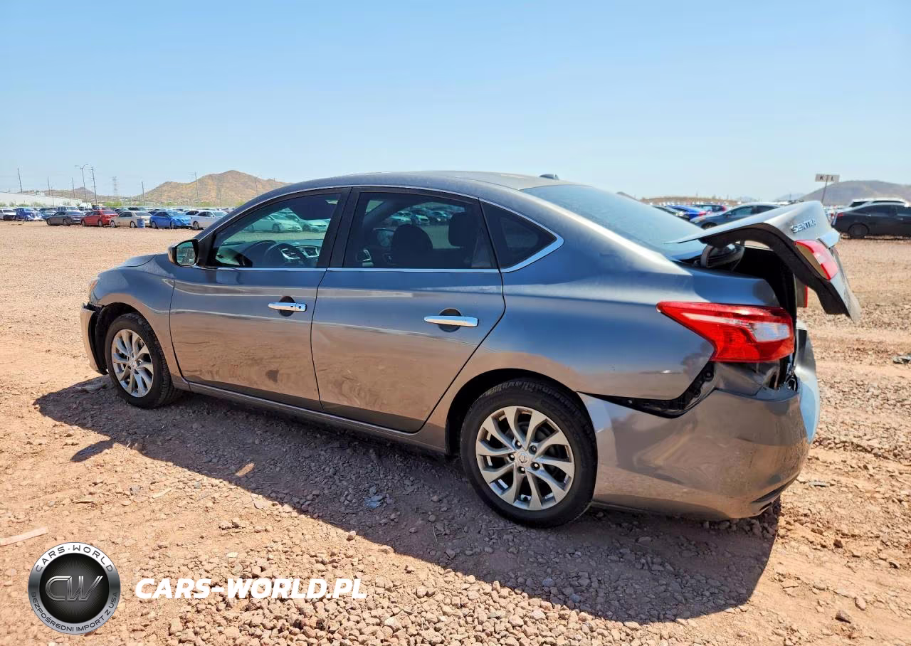 2017 Nissan Sentra Sv VIN:3N1AB7AP8HY250836 - 2