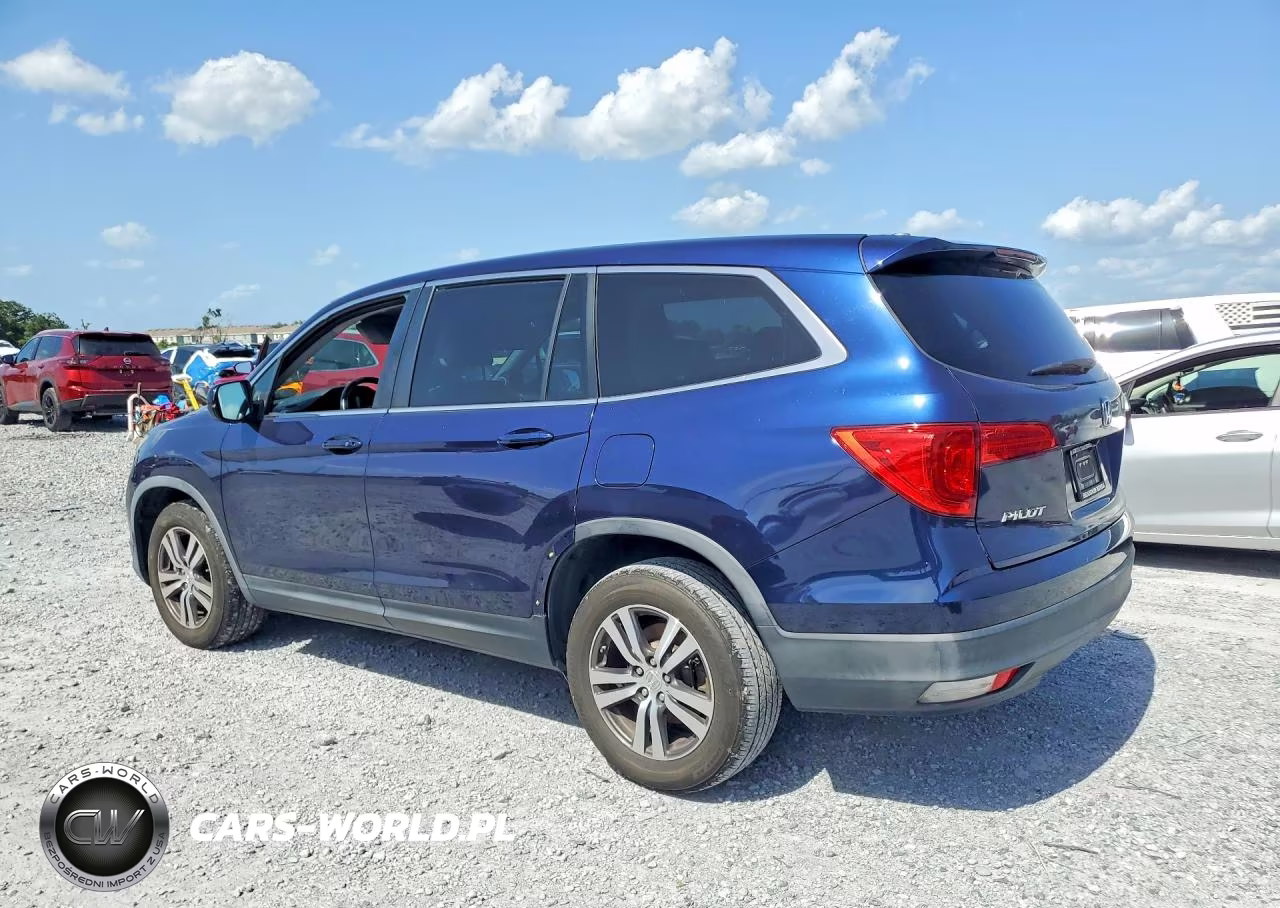 2016 Honda Pilot Exl VIN:5FNYF6H59GB039282 - 2