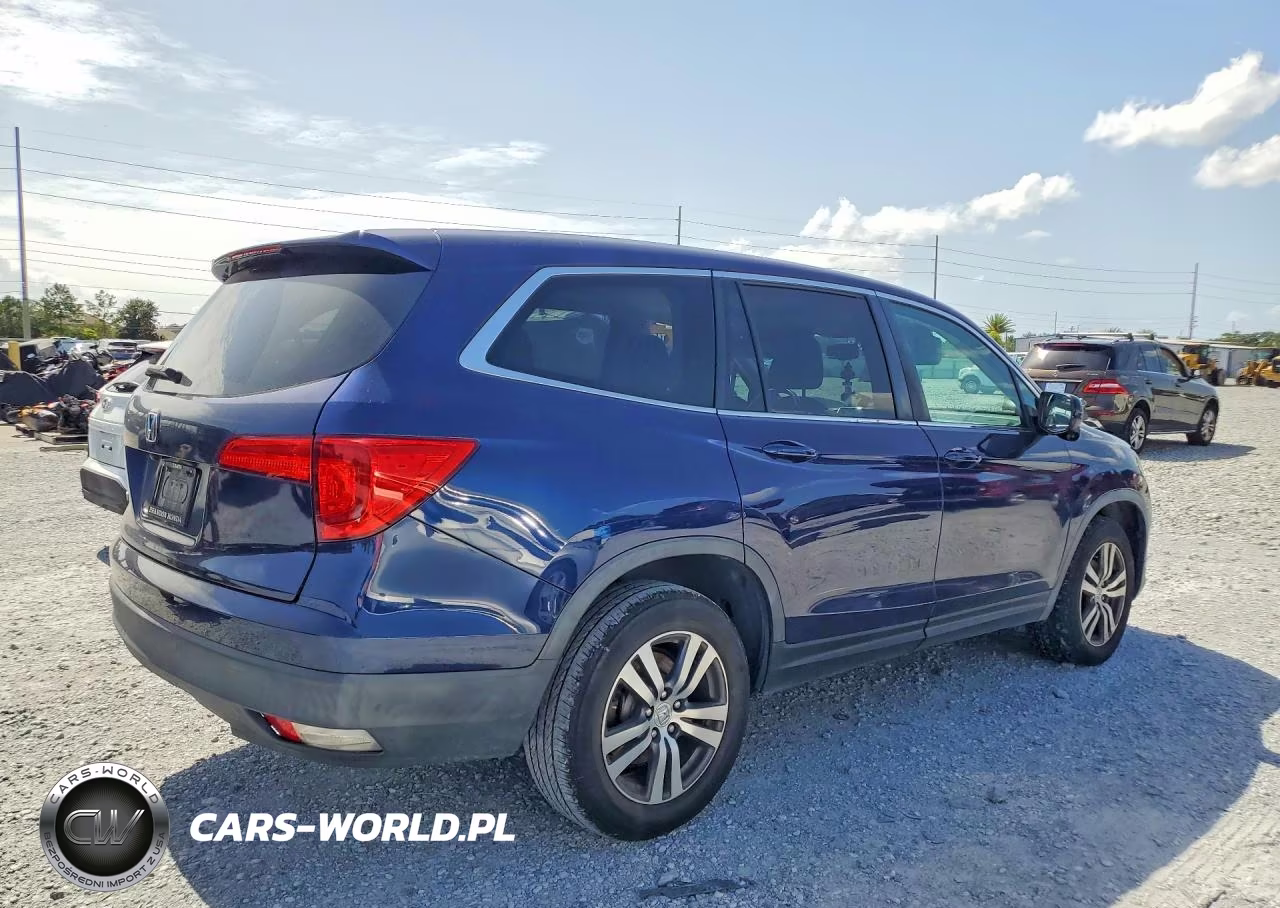 2016 Honda Pilot Exl VIN:5FNYF6H59GB039282 - 3