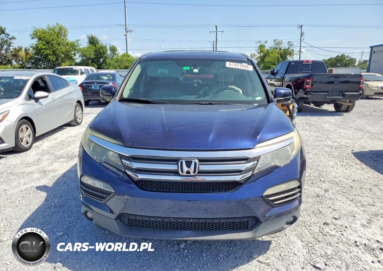 2016 Honda Pilot Exl VIN:5FNYF6H59GB039282 - 5