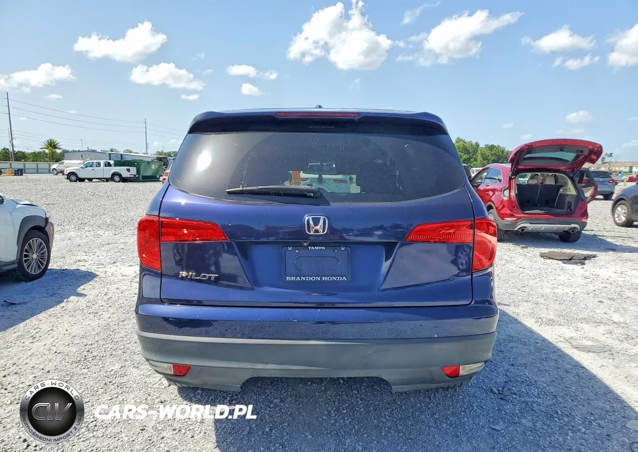 2016 Honda Pilot Exl VIN:5FNYF6H59GB039282 - 6