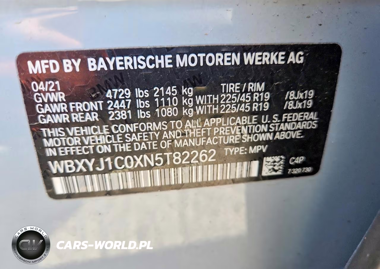 2022 BMW X2 xDrive28I VIN:WBXYJ1C0XN5T82262 - 13