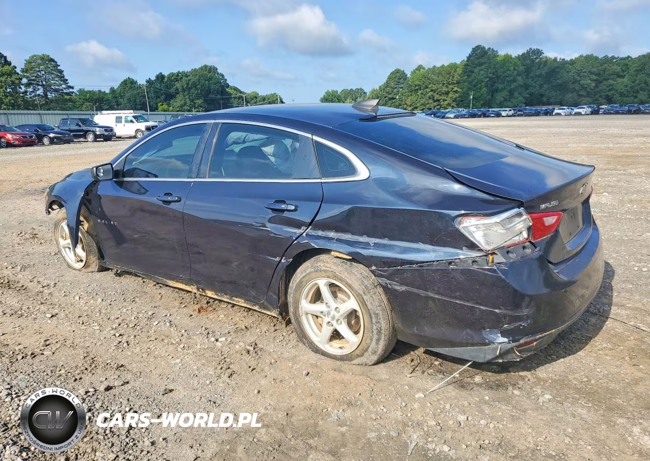 2017 Chevrolet Malibu Ls VIN:1G1ZB5ST1HF249625 - 2